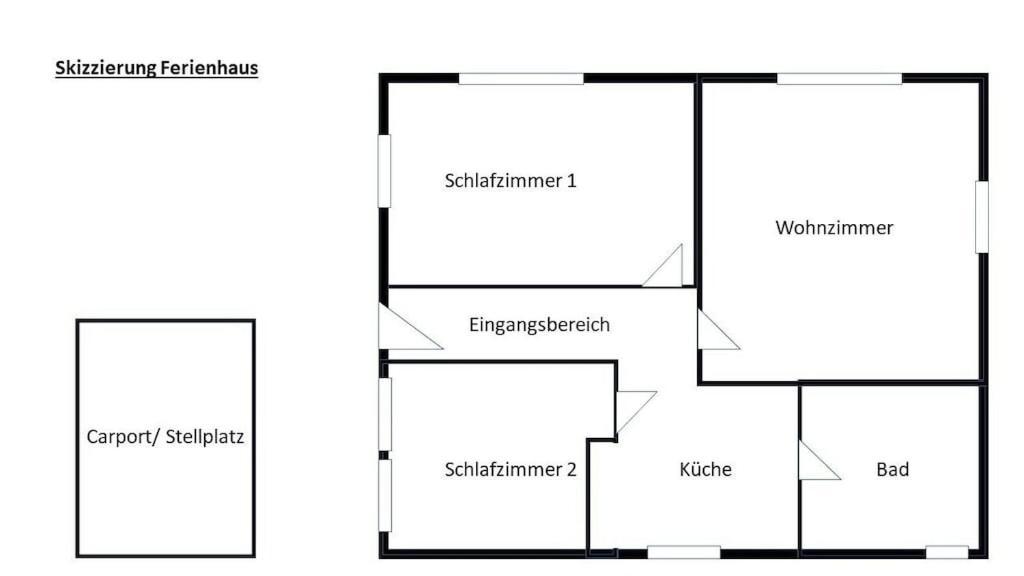 Ferienhaus Flessenow Am Schweriner See Exterior foto